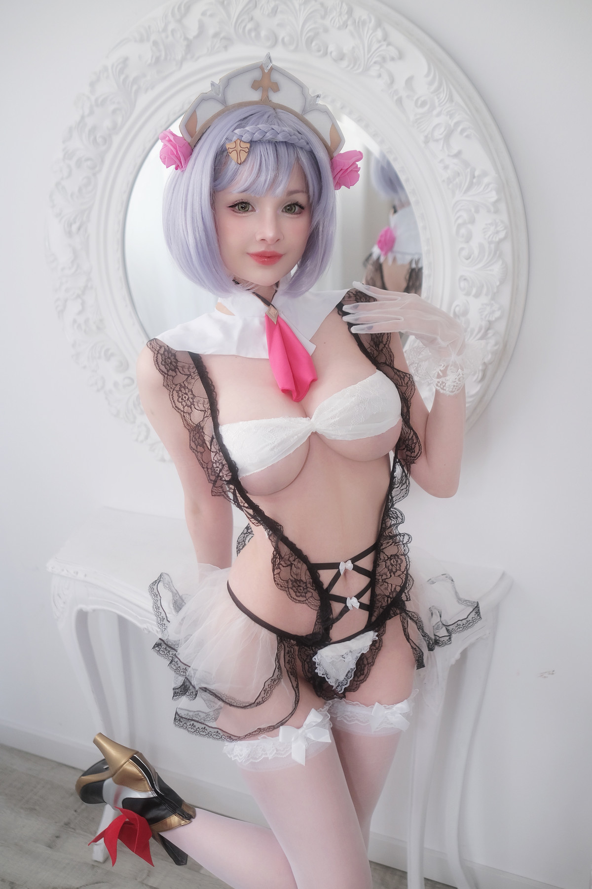 Hidori Rose Cosplay Noelle - Genshin Impact 14