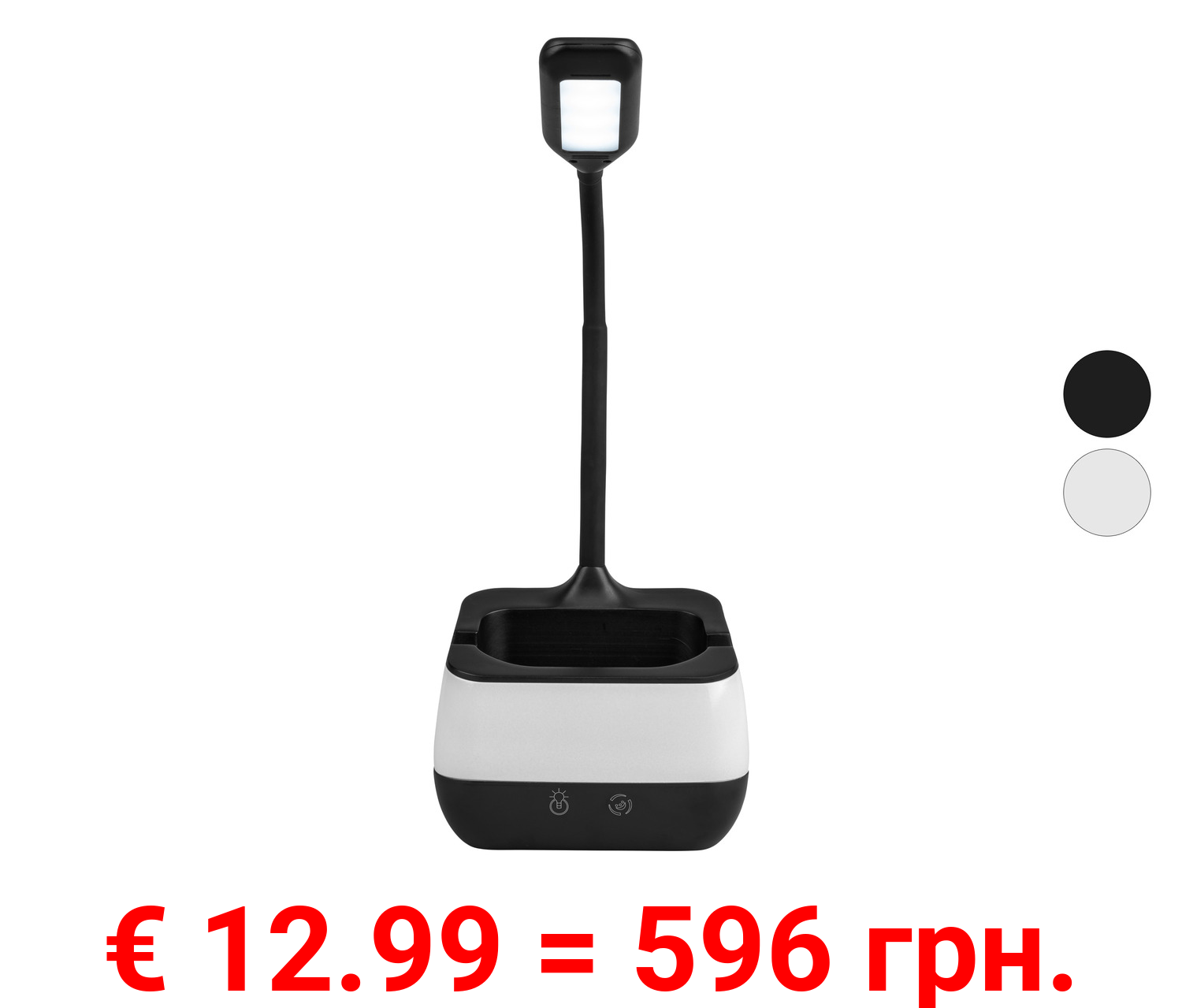 LIVARNO home Akku-Tischleuchte, mit 7 einstellbaren Farben