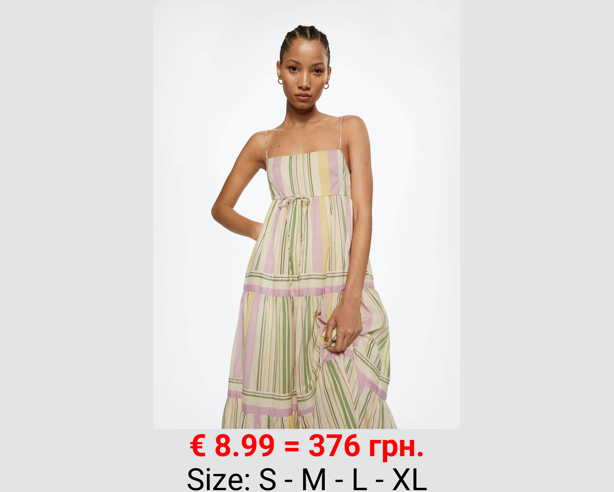 Vestido largo fluido