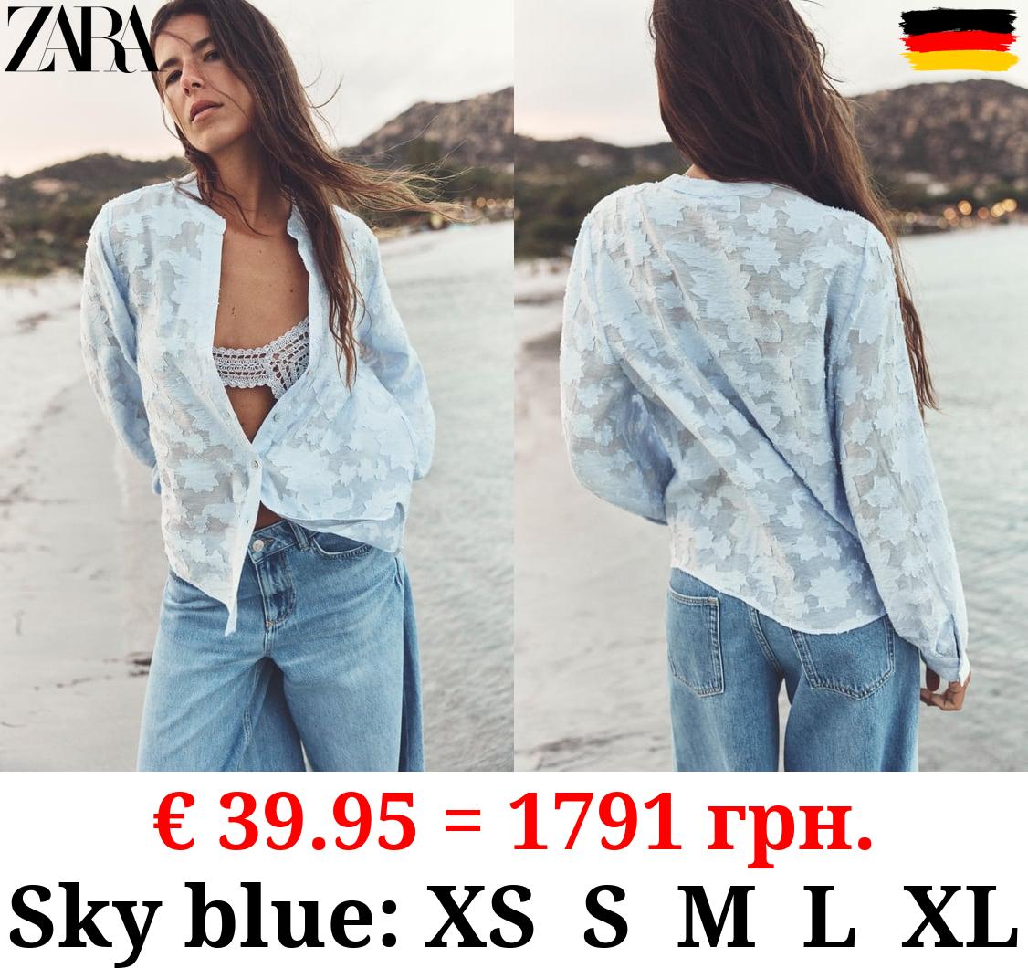 DEVORÉ CONTRAST SHIRT