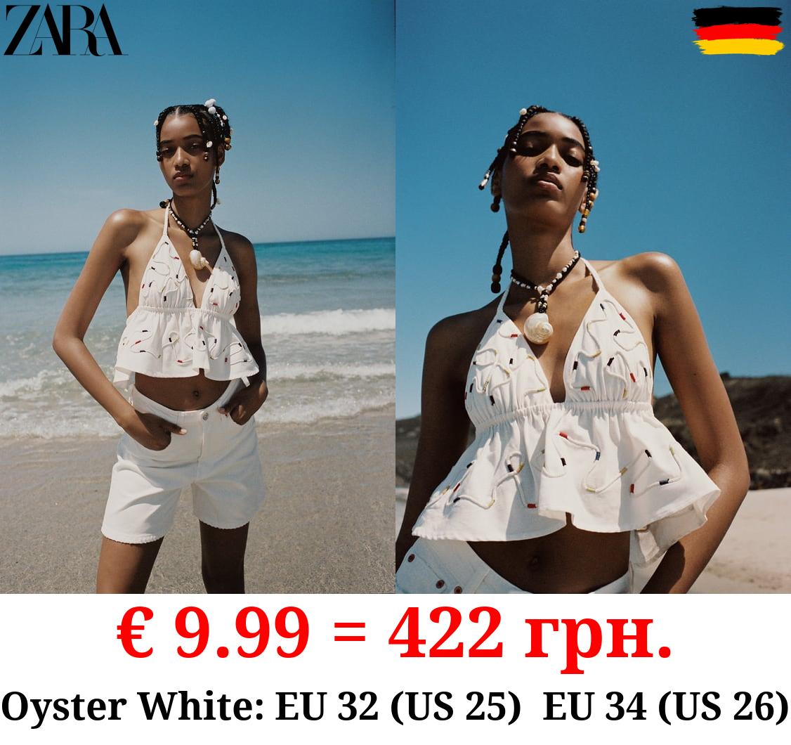 TRF REGULAR FIT MID-RISE BERMUDA SHORTS