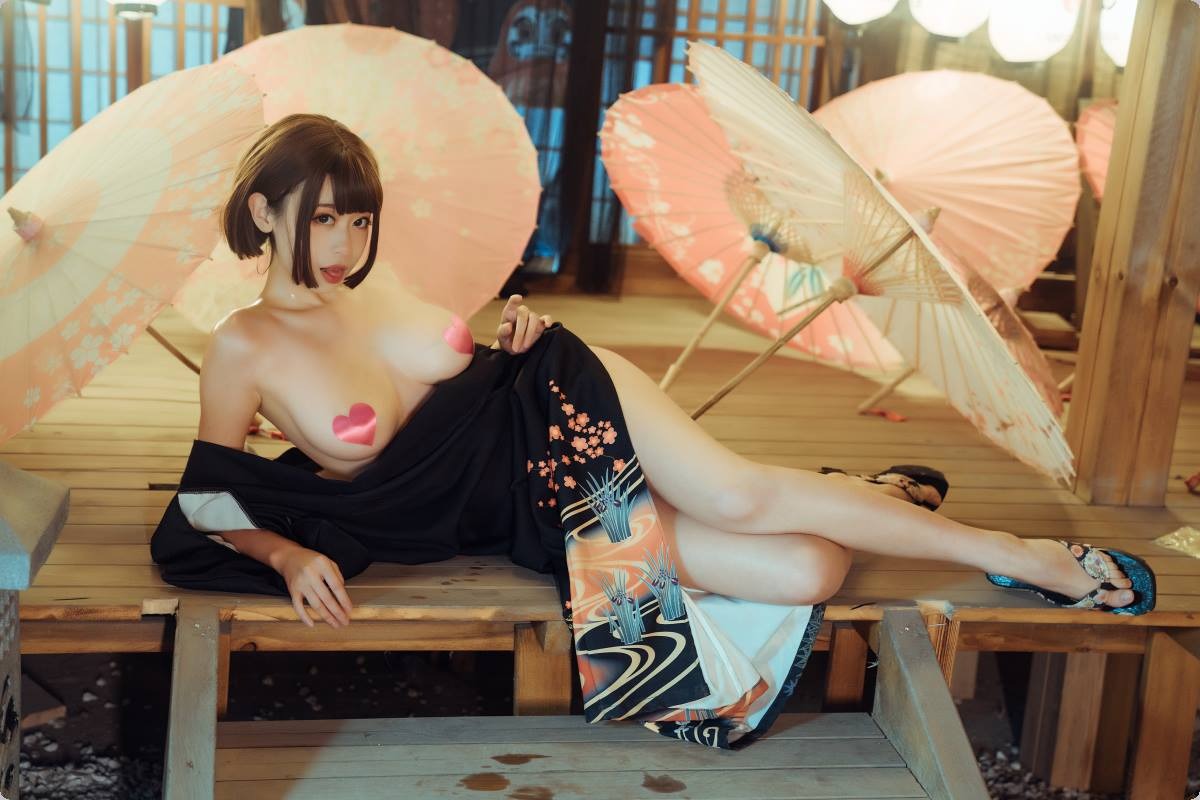 [Cos]奈汐酱 - 老板娘2套[41P] 7