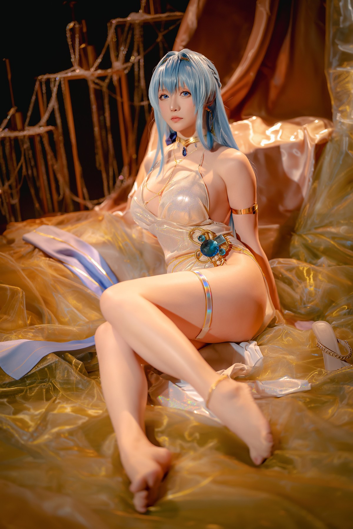 Cosplay 星之迟迟Hoshilily Nikke 海伦 19