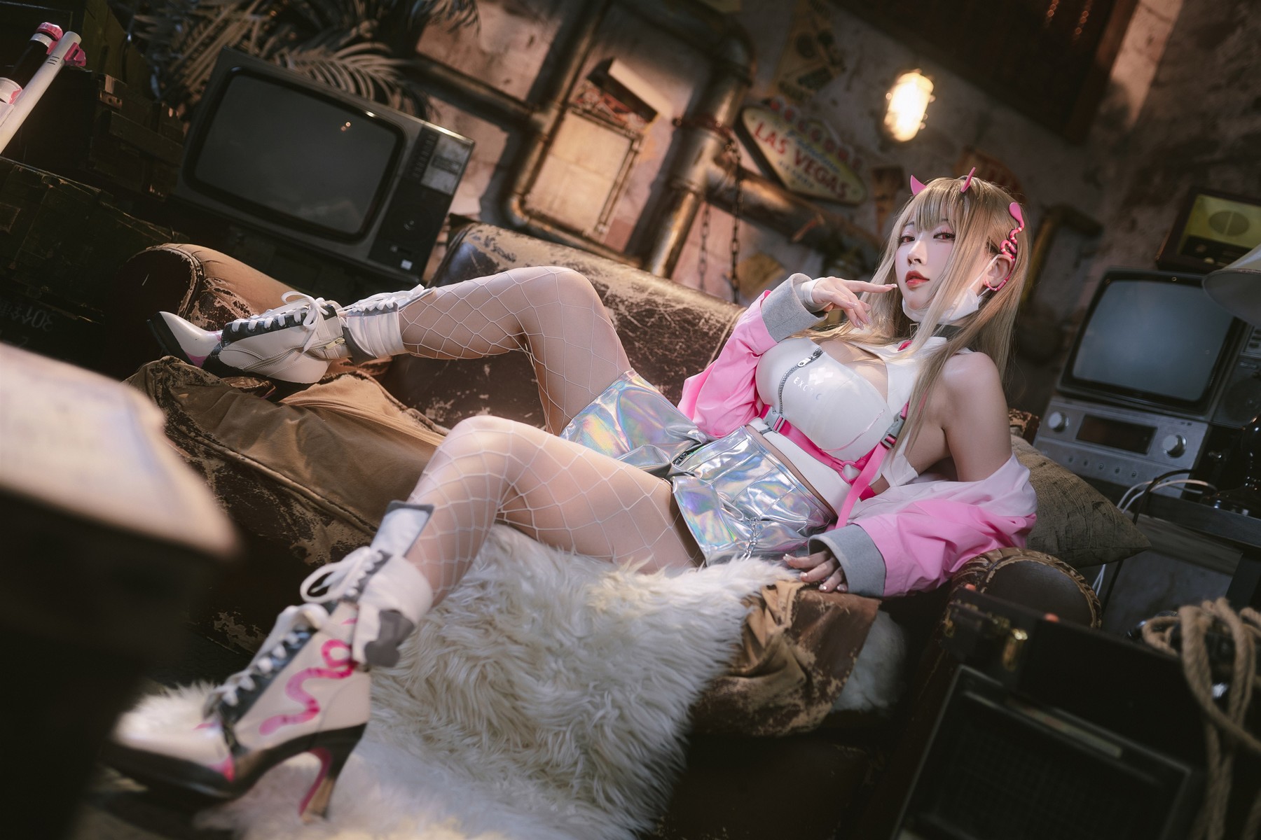 Cosplay 宫本桜 毒蛇 20