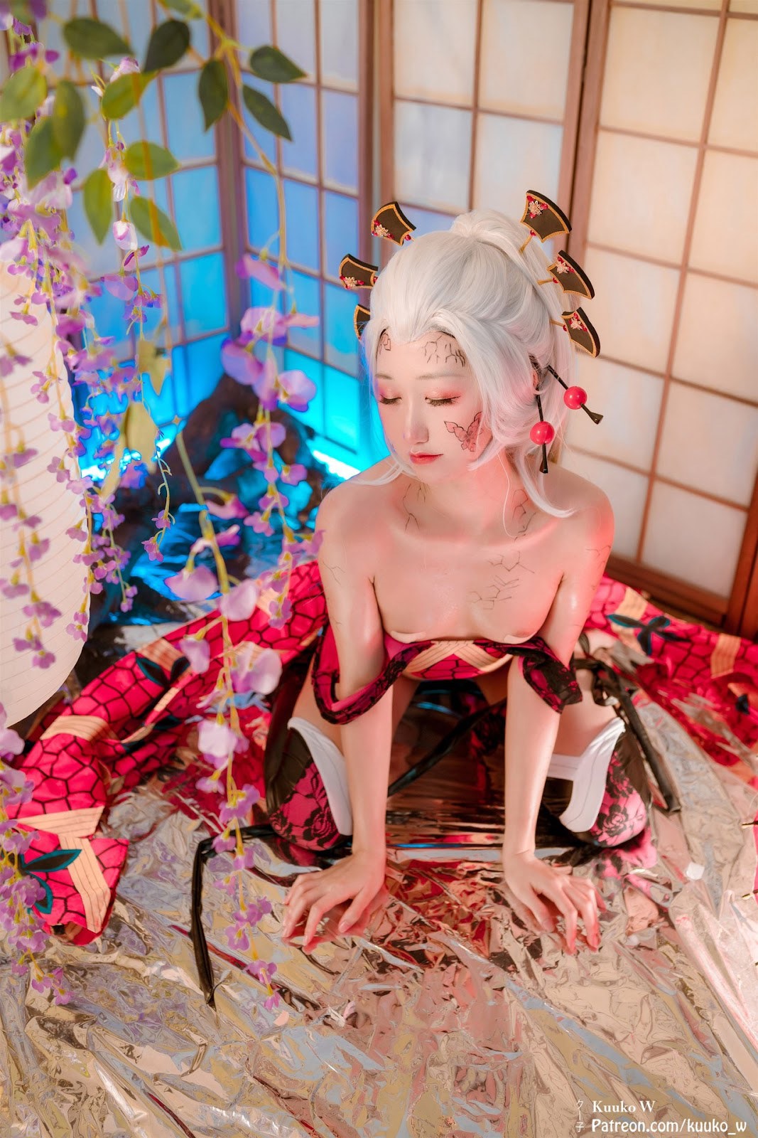 Cosplay KuukoW クー子 Daki 堕姫 28