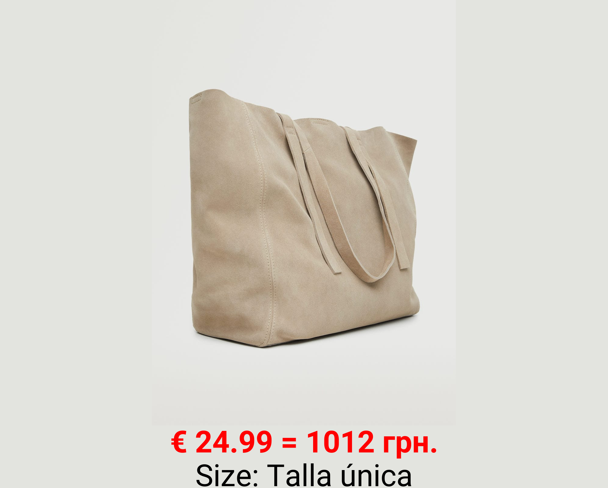 Bolso shopper piel