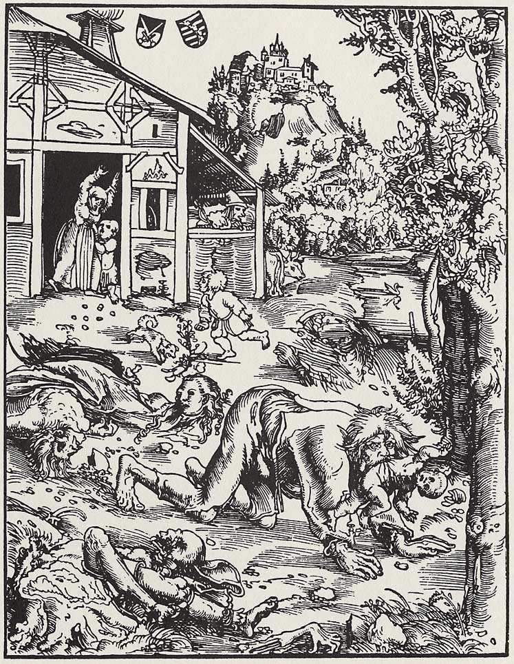 Лукас Кранах Старший (близько 1512). «Вовкулака».