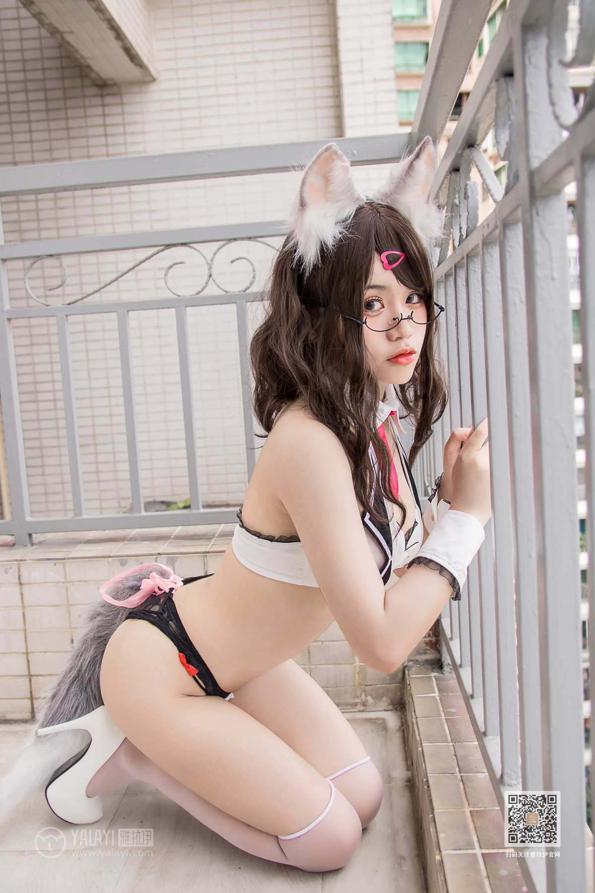 Cosplay 一笑芳香沁 狐耳内衣 39