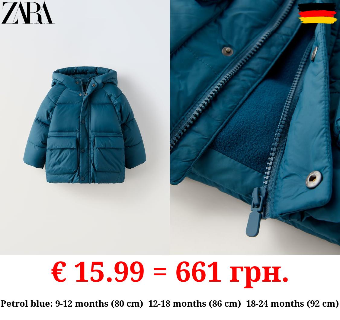 WATER-REPELLENT PUFFER COAT