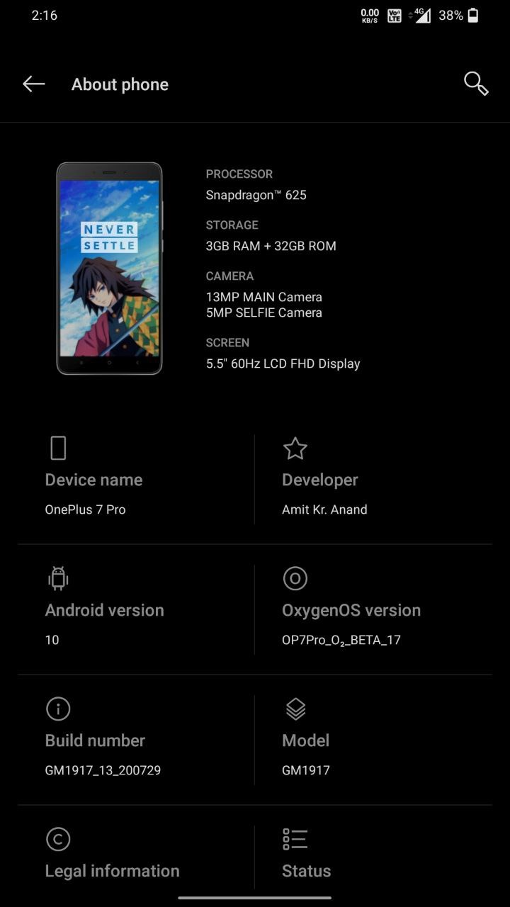 Oxygen Os Android 10 Rn4 Mido Telegraph