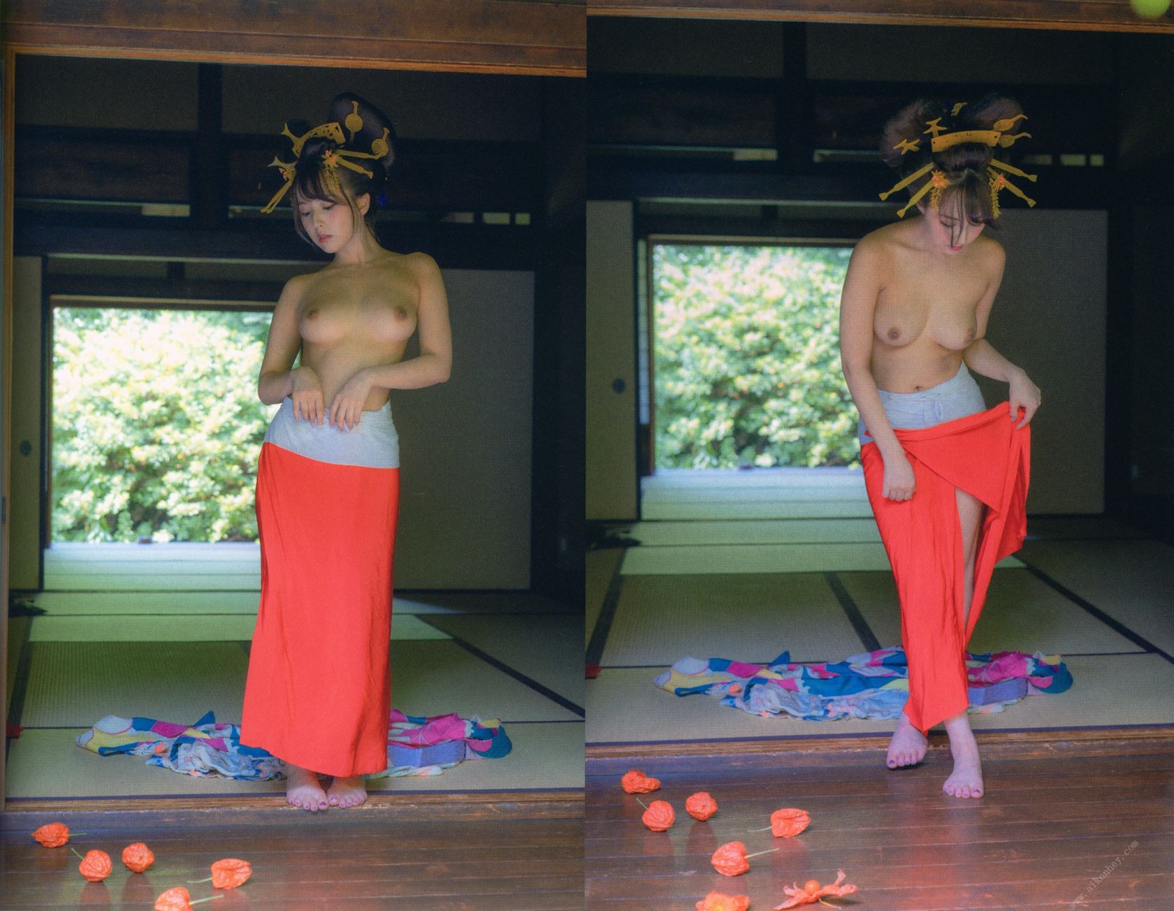 三上悠亜 花魁写真集『和美写美』 13