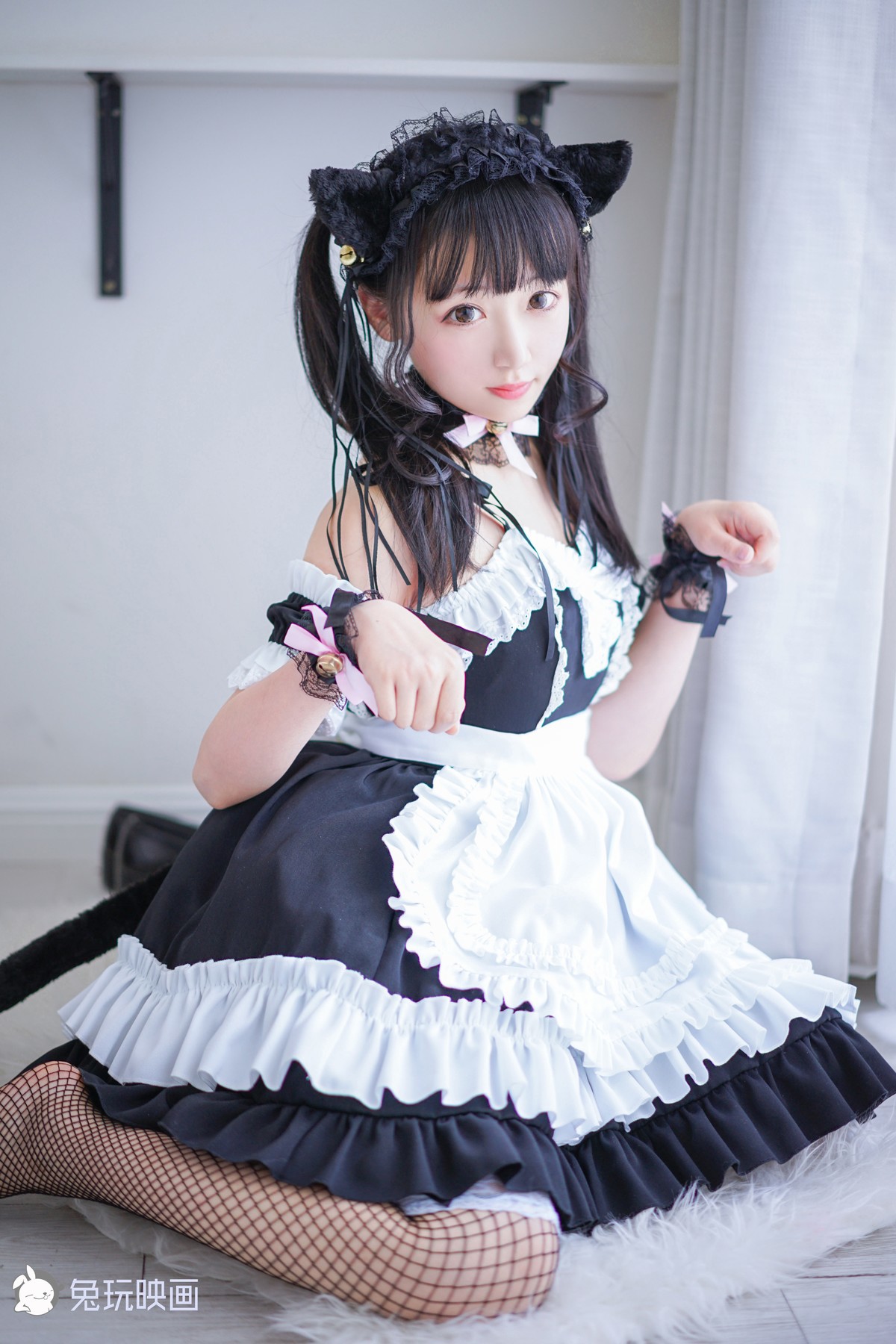 Cosplay 兔玩映画 女仆喵 32