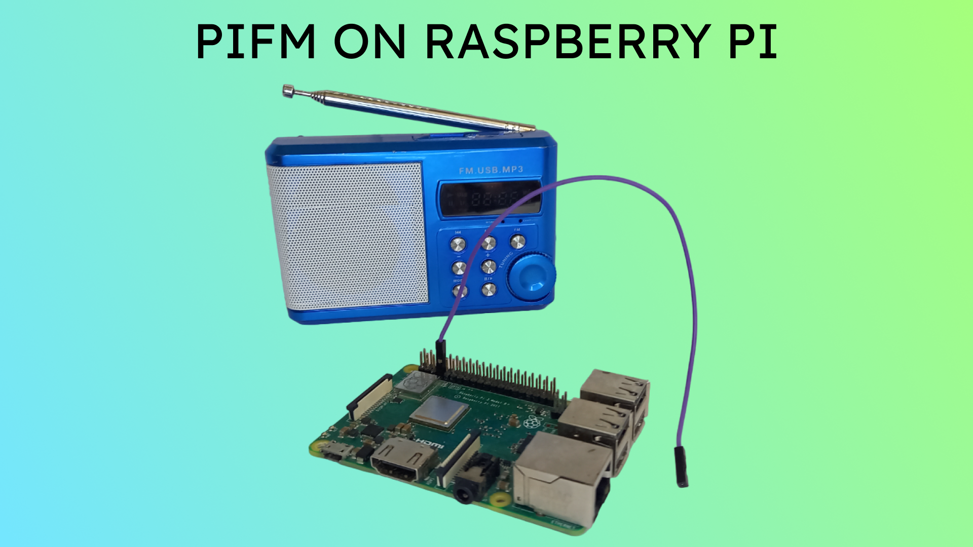 PiFM на Raspberry Pi. Блог Амперкот.ру