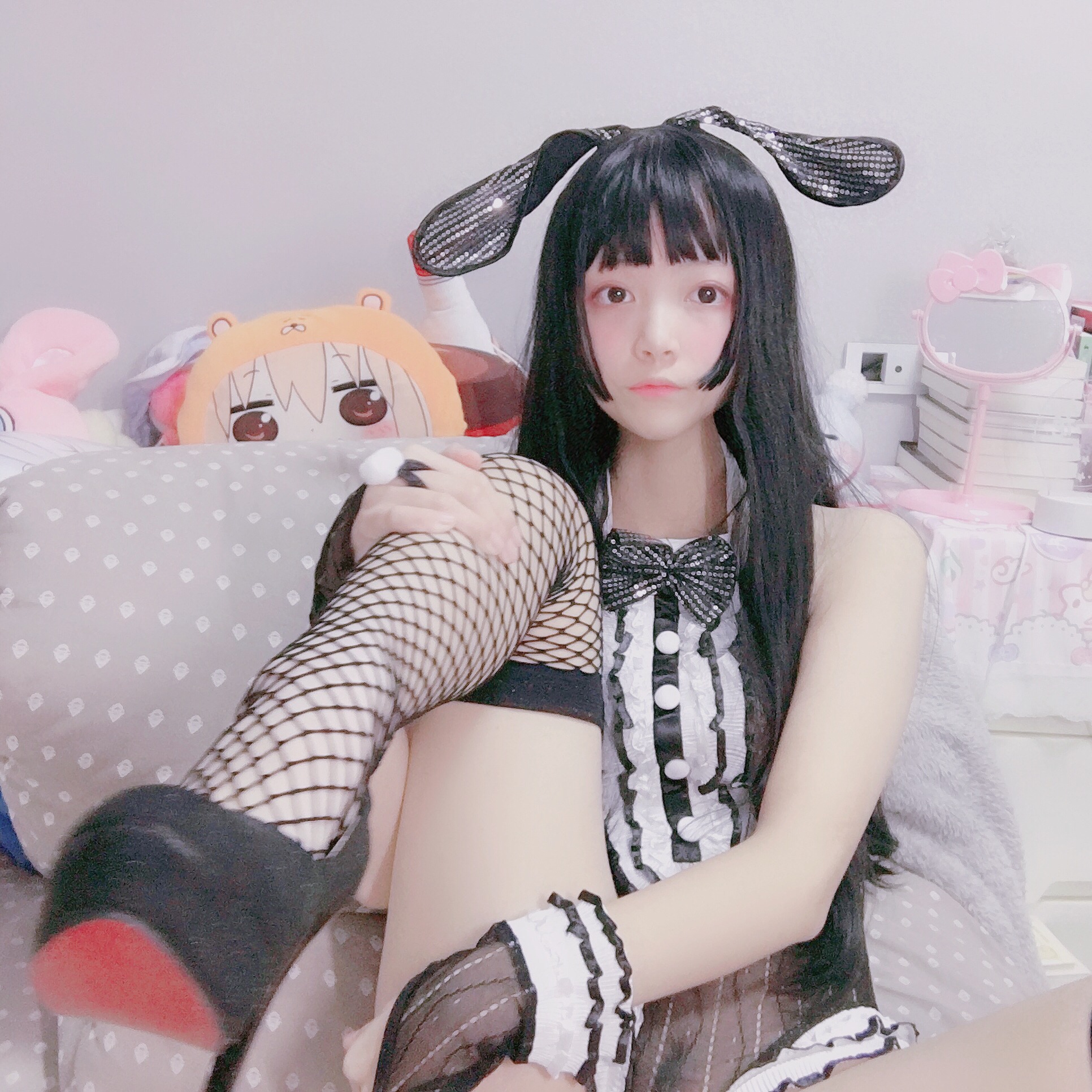 小奈奈-黑丝兔女郎 46P 28