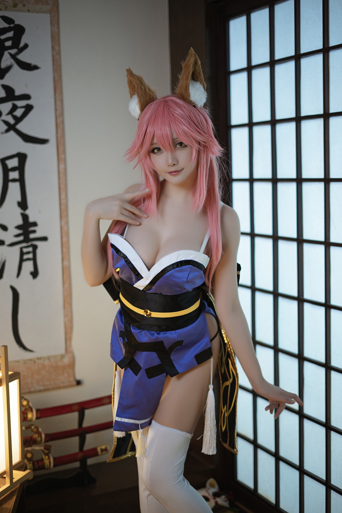 Cosplay 星之迟迟Hoshilily 玉藻前忠犬蓄势待发 18