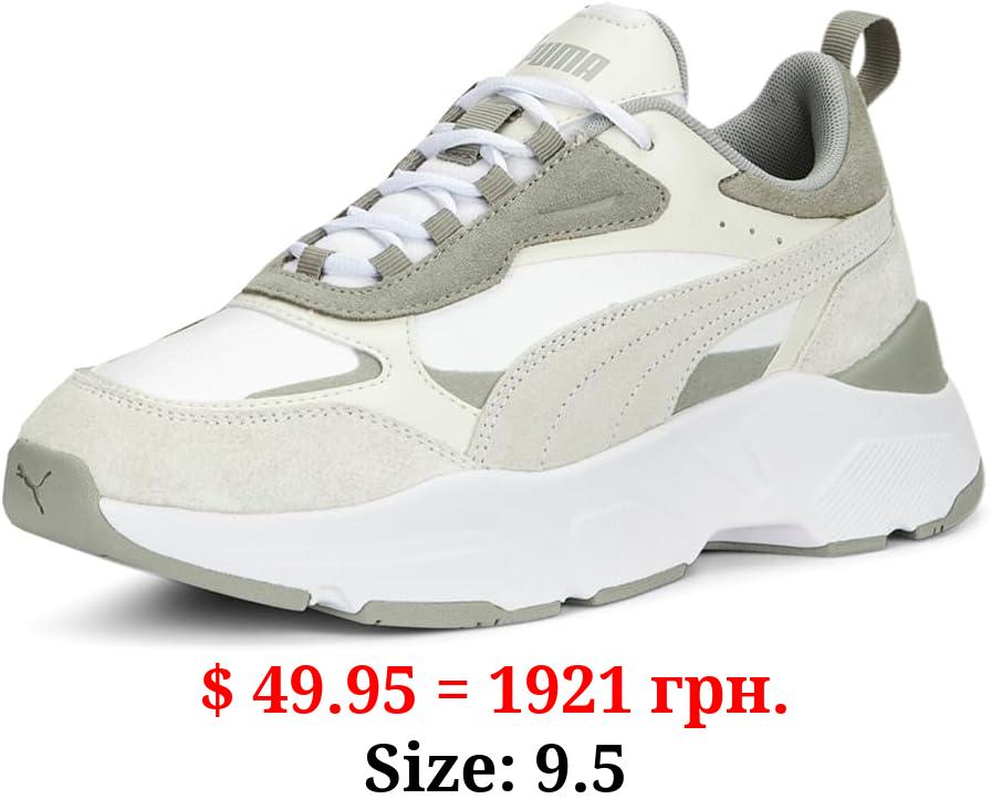 Puma Womens Cassia Mix Lace Up Sneakers Shoes Casual - White