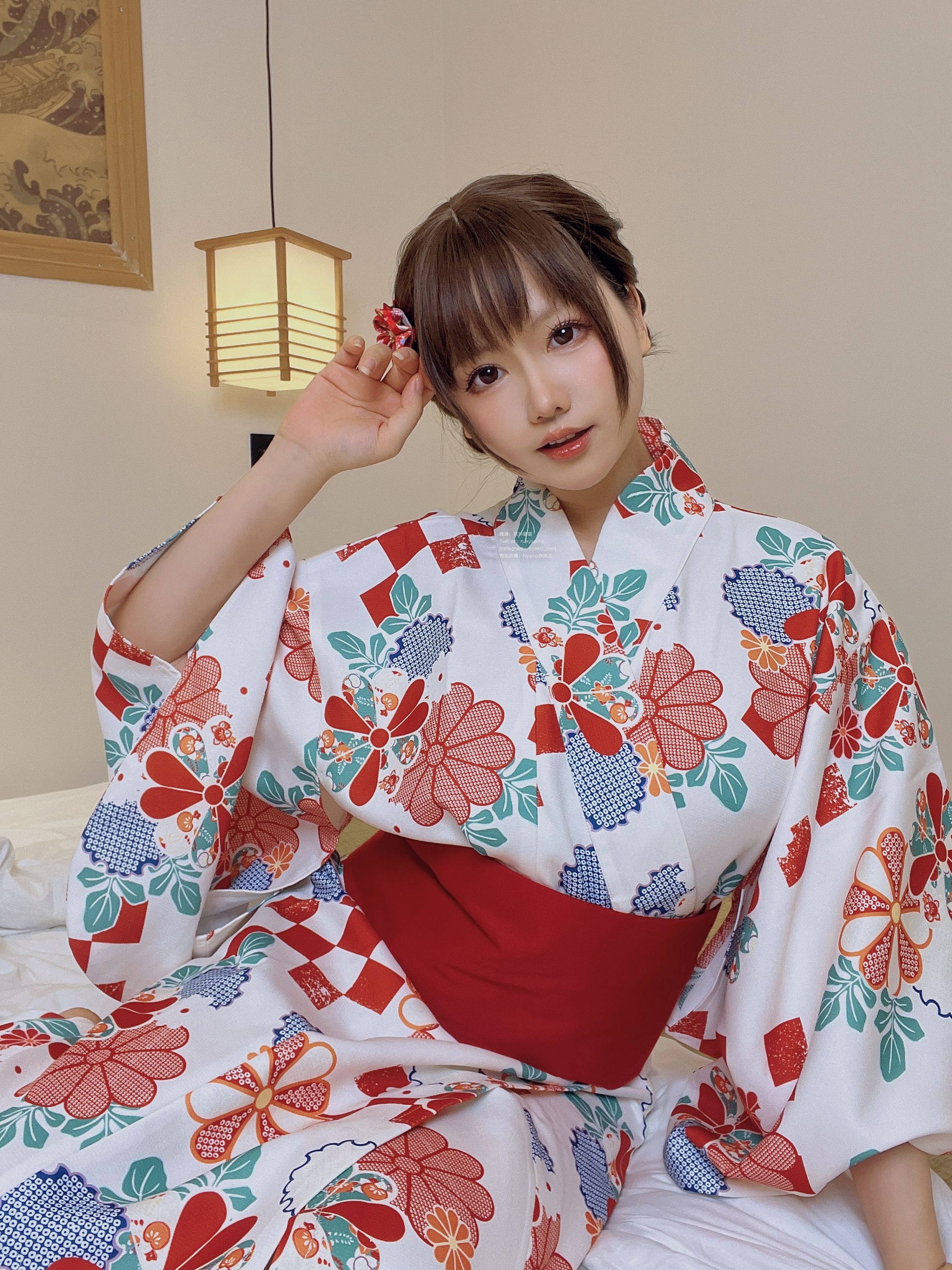 喵子Nyako #Nyako喵子 电子版41 和风烂漫 自拍 111