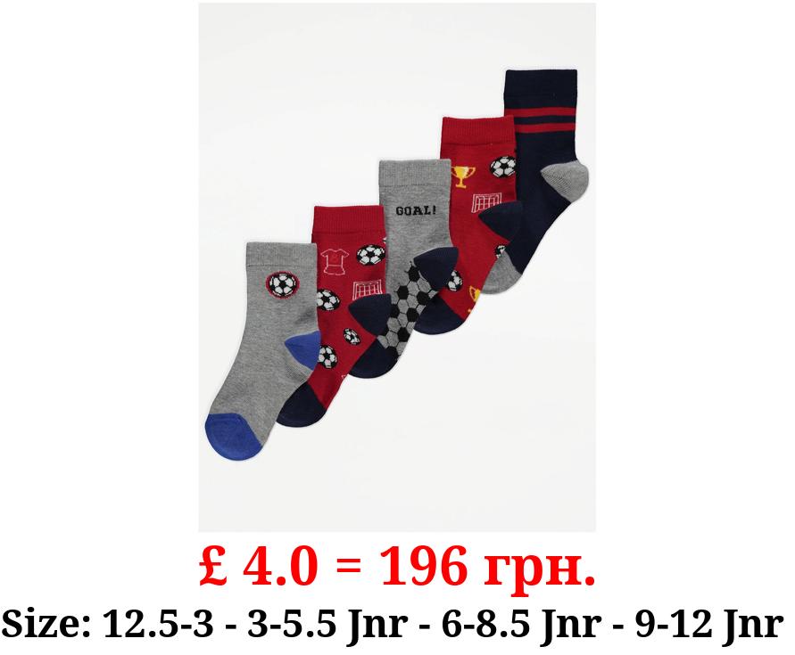 Football Socks 5 Pack