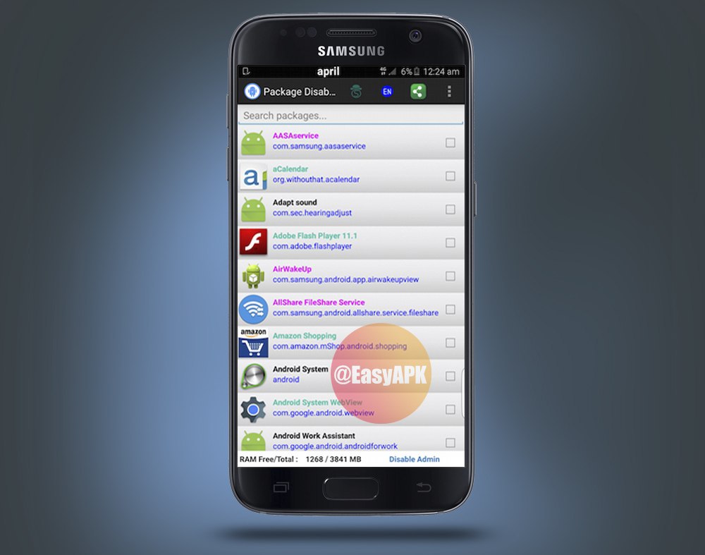 Package disabler pro samsung