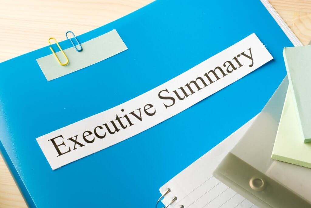 how to write an executive summary for a dissertation