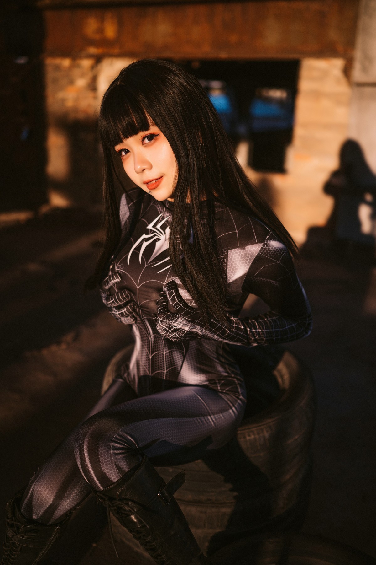 Cosplay 末夜787 蜘蛛侠妹妹 12