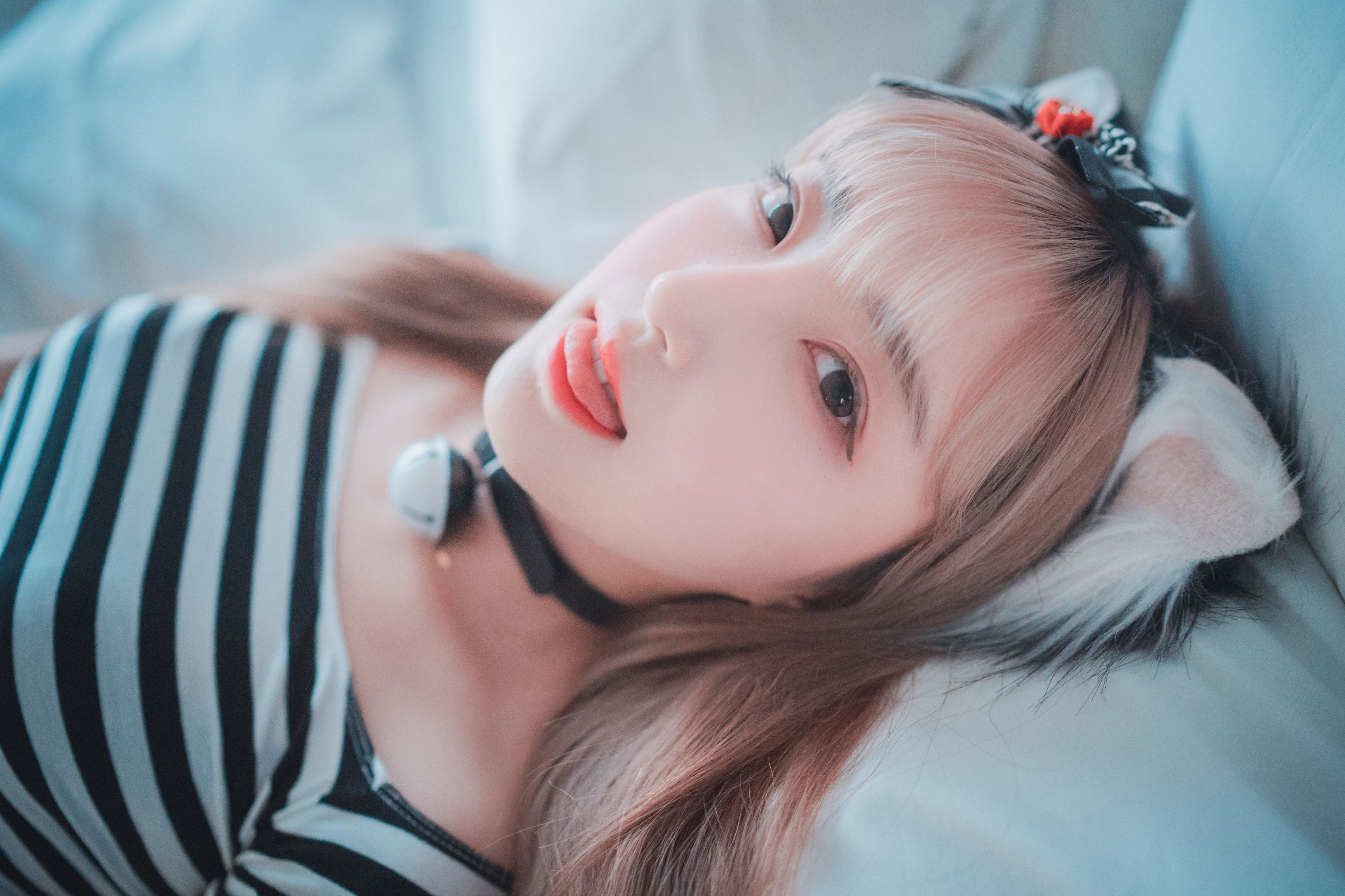 Hanari(하나리) - [DJAWA] Catgirl in Stripes [91P-814MB] 84