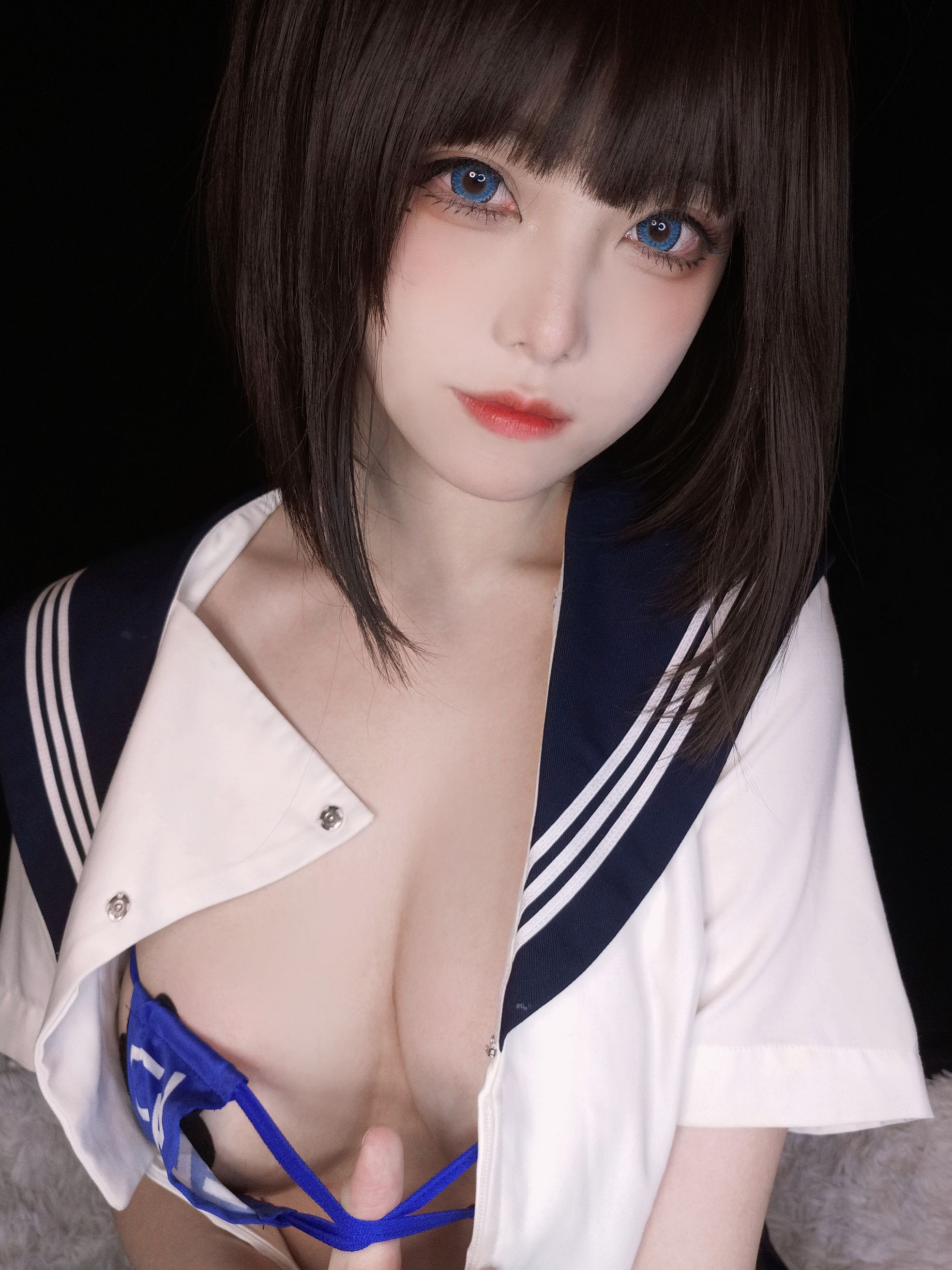 蜜汁猫裘 坏学妹jk 38P+6V 30