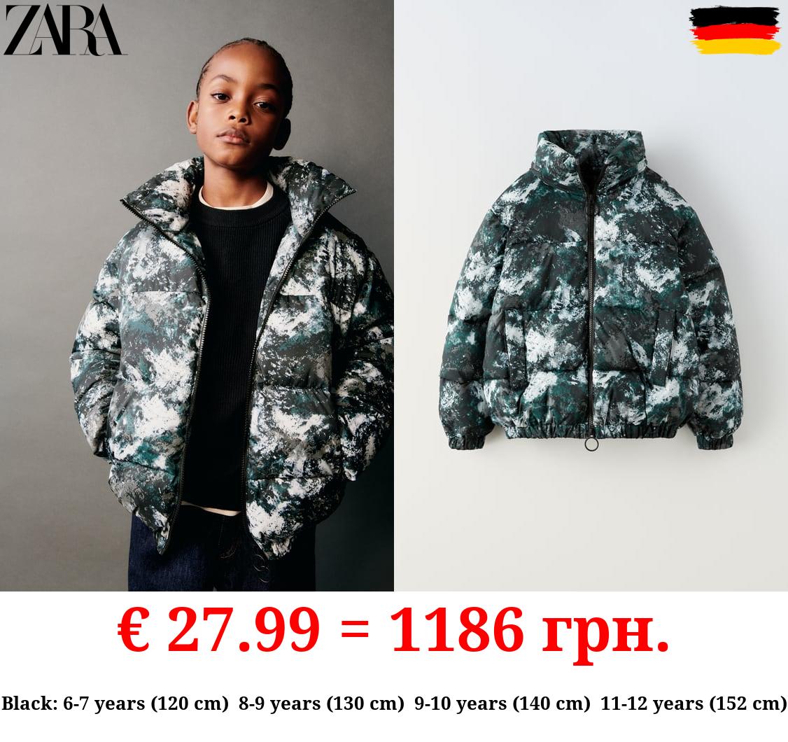 HOODED PUFFER JACKET