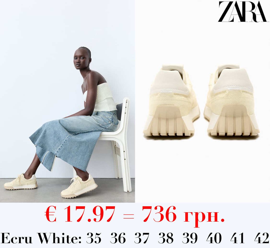 FABRIC RUNNING TRAINERS