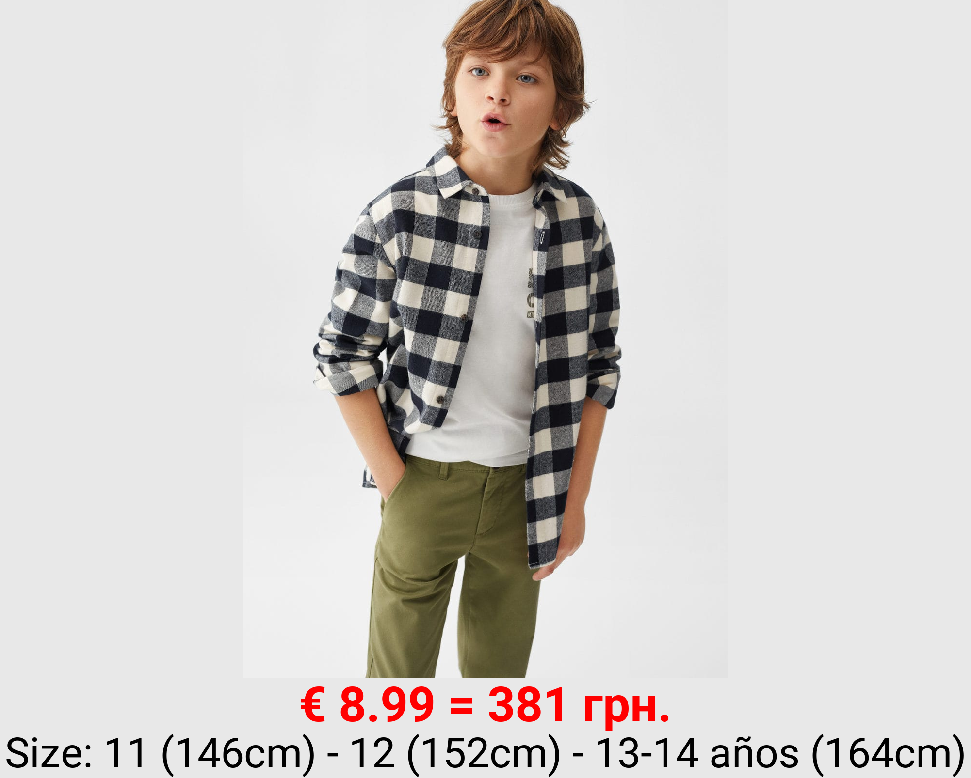 Pantalón chino algodón