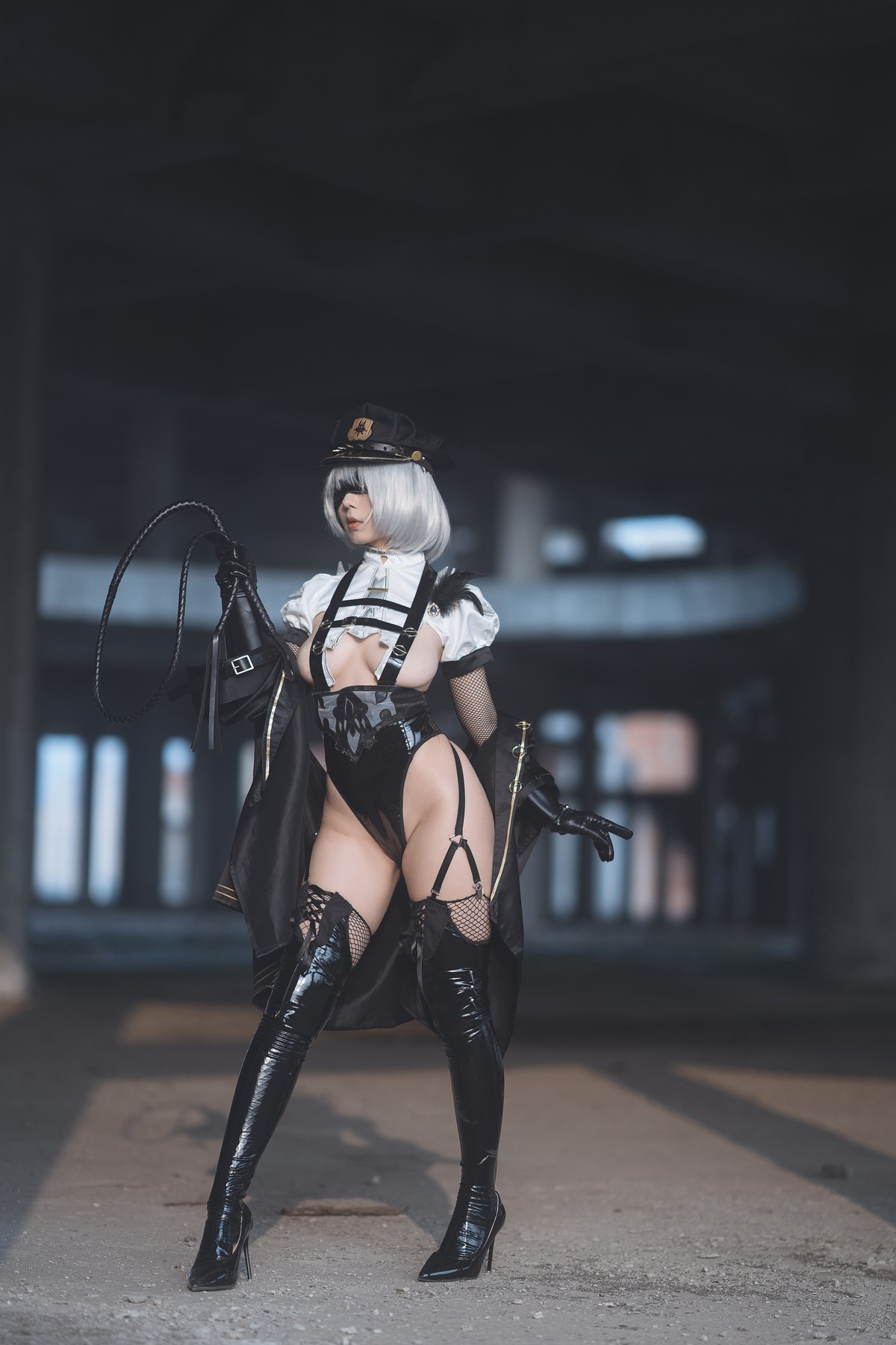 Cosplay 云溪溪 奶桃 2b同人 27