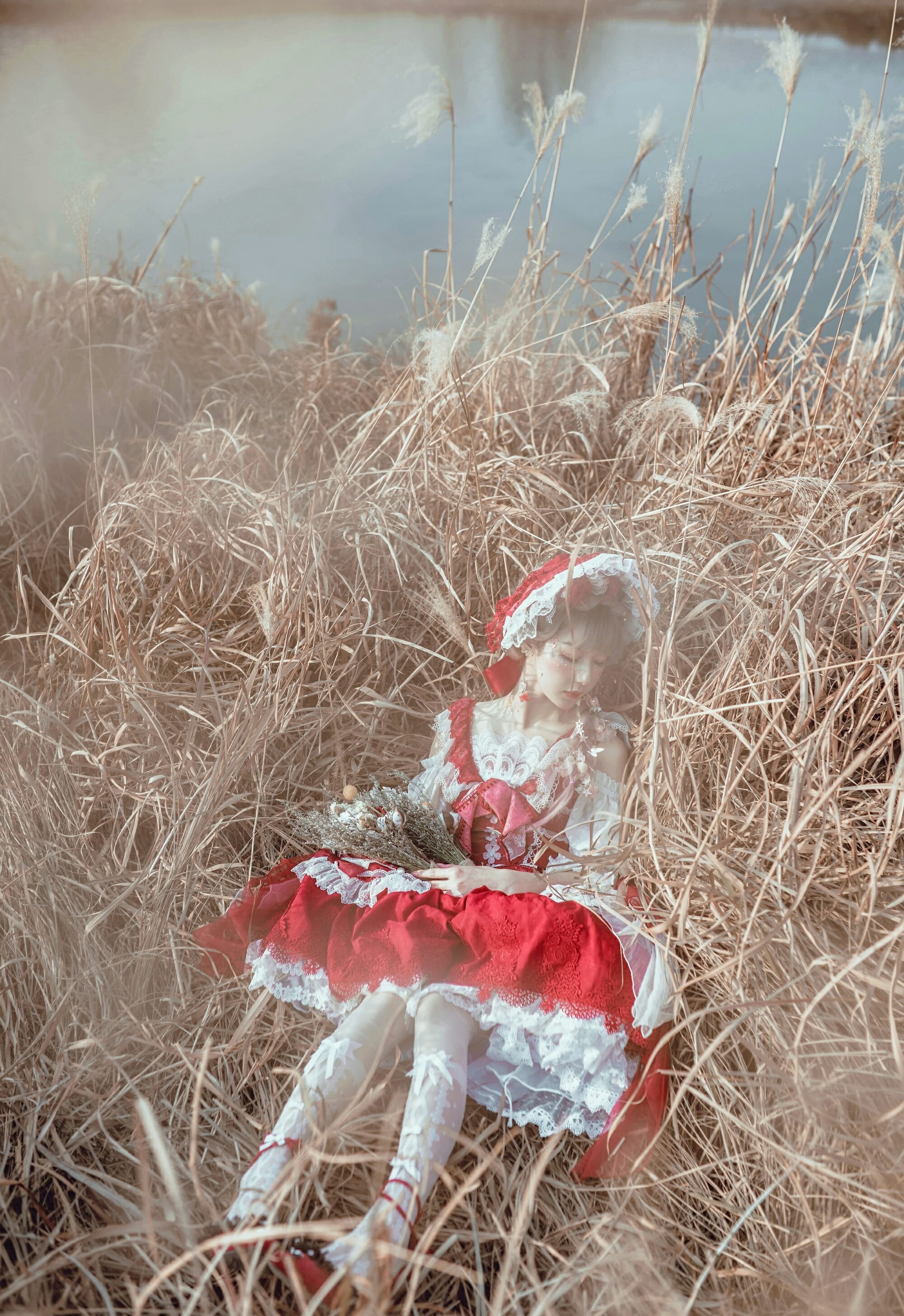 阿包也是兔娘-lolita红裙 [12P] 5