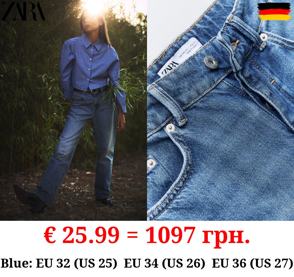 Z1975 WIDE-LEG HIGH-WAIST LONG LENGTH JEANS