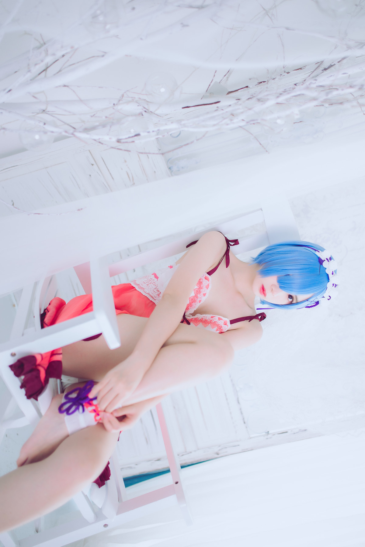 Cosplay 疯猫ss 蕾姆 4