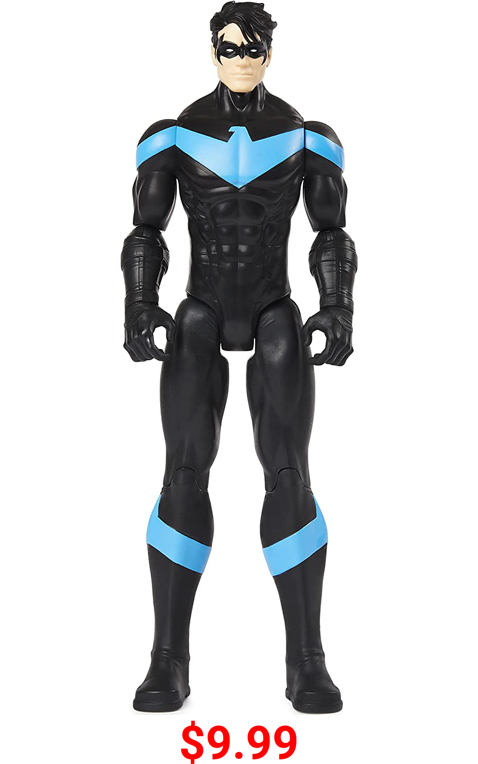 DC Comics Batman 12-inch Nightwing Action Figure, Kids Toys for Boys Aged 3 and up