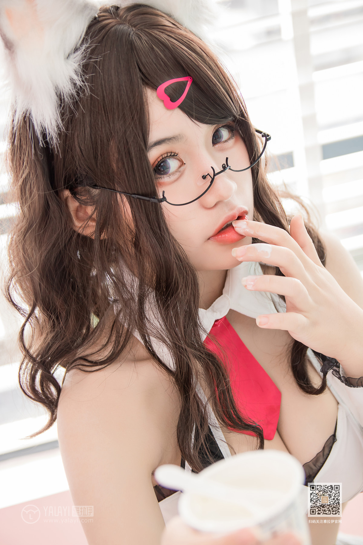Cosplay 一笑芳香沁 狐耳内衣 41