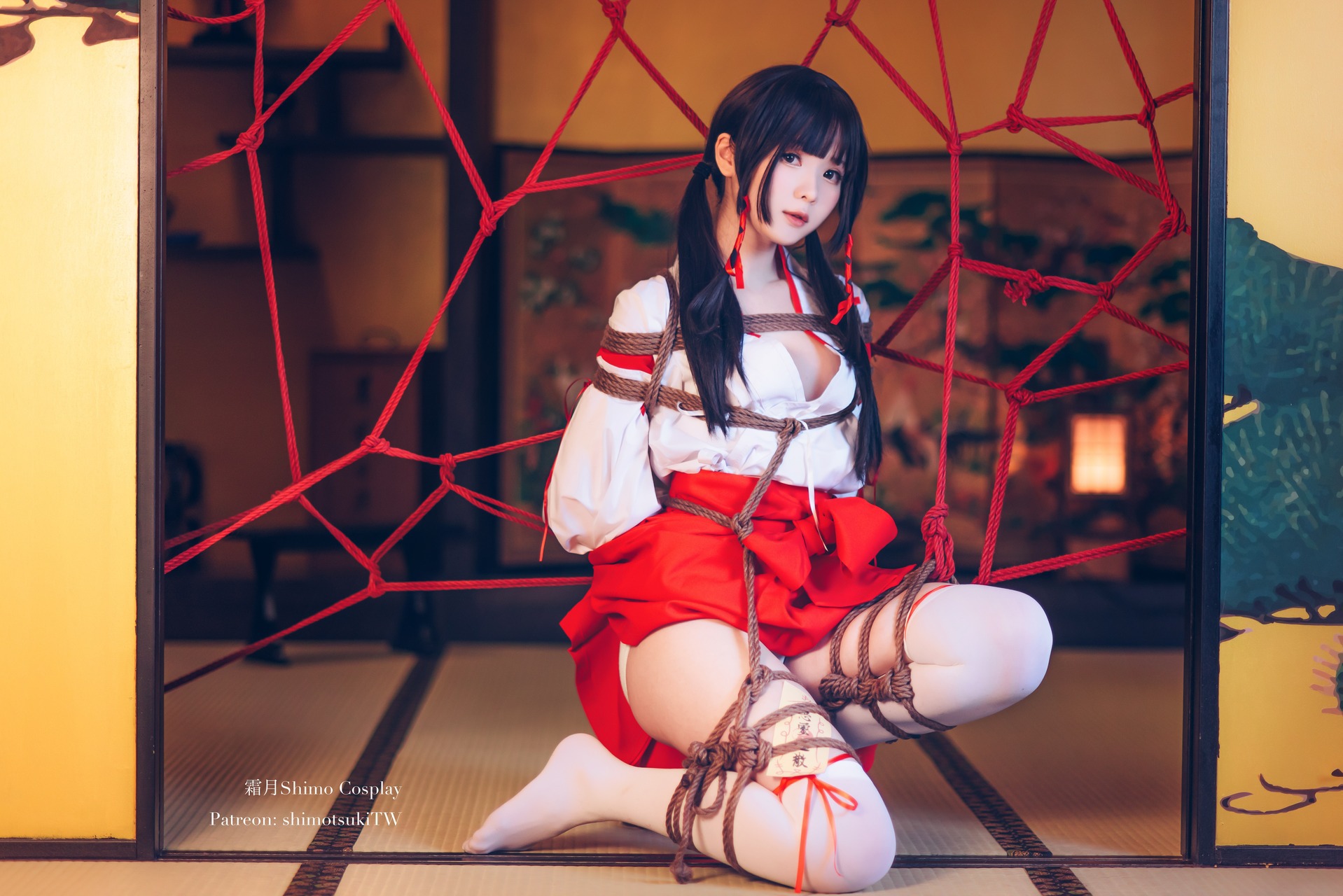 [霜月shimo] 巫女捆绑 Miko Bundle 18