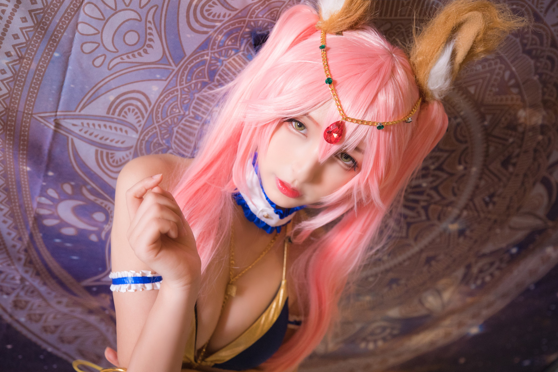 Cosplay 神楽坂真冬 玉藻前舞娘 Mysterious Love 50