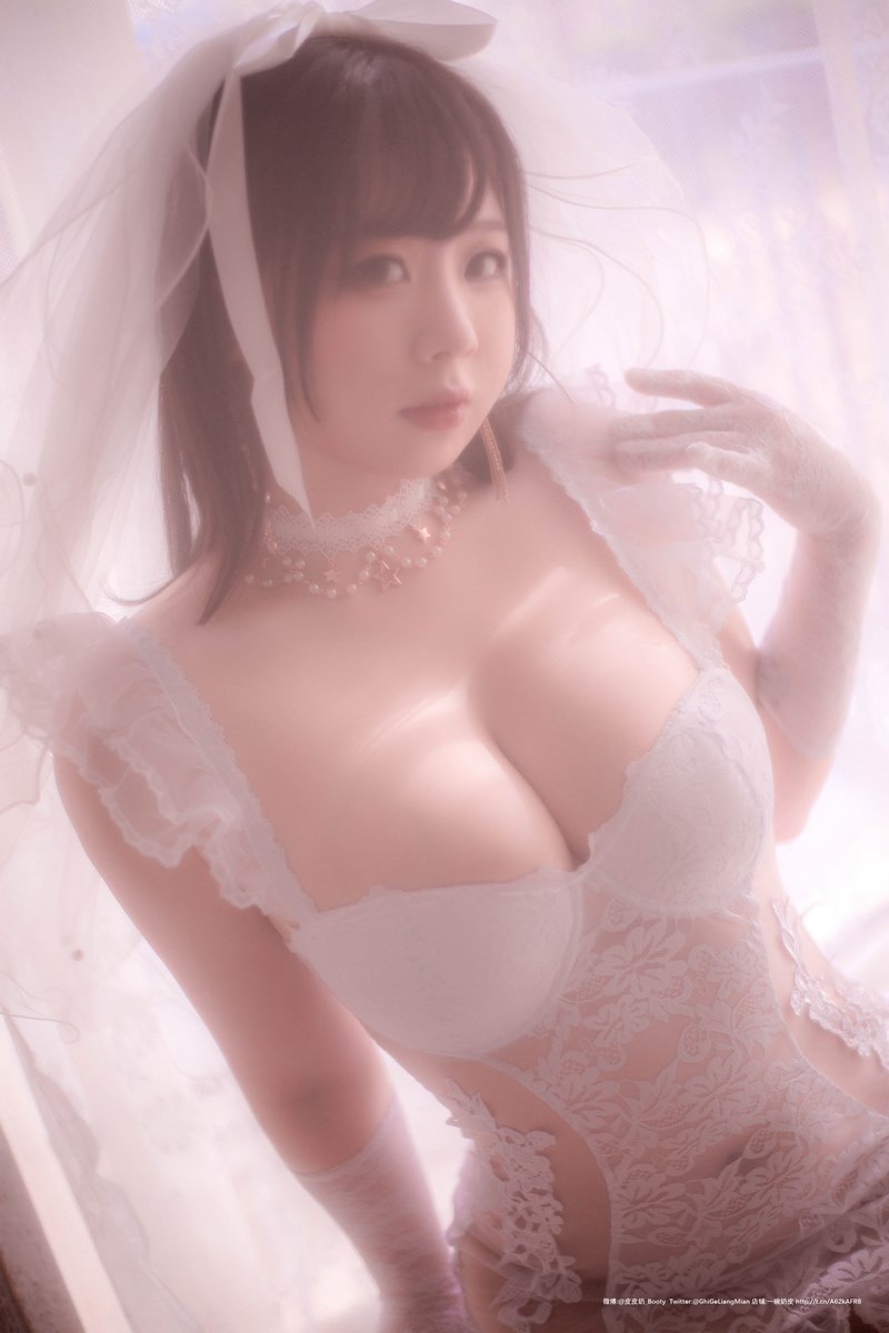 [Cos]皮皮奶-朦胧婚纱[66P] 28