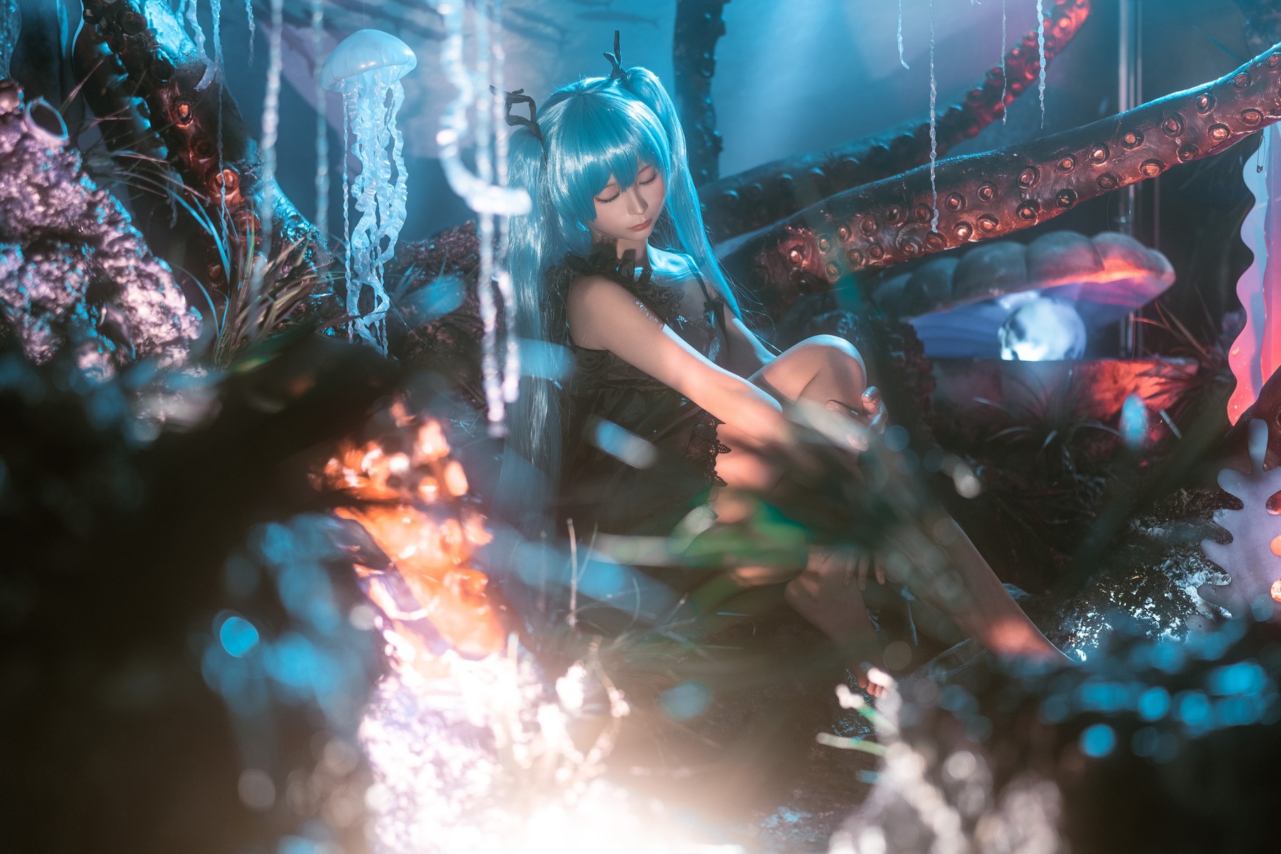 蠢沫沫 Cosplay 深海少女 3