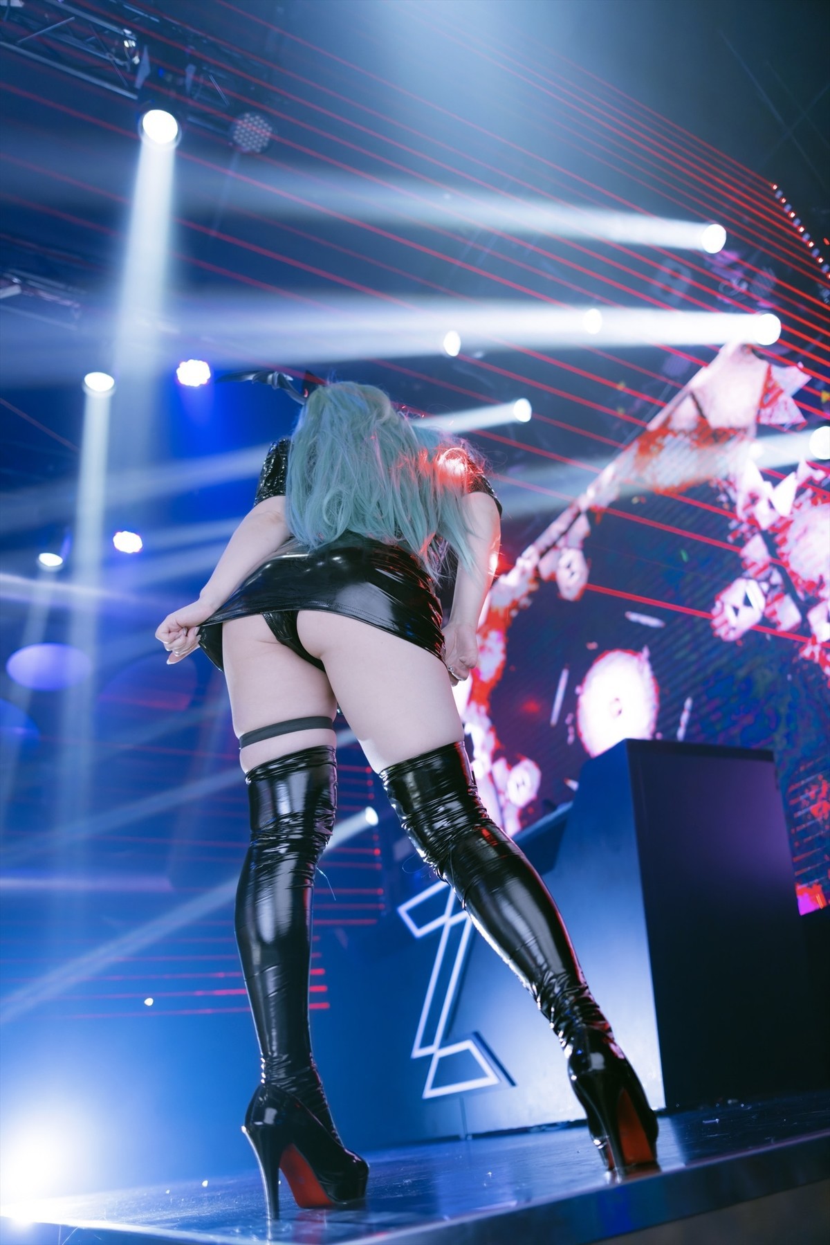 Cosplay SAKUサク Love builder Darkstalkers Set.02 4
