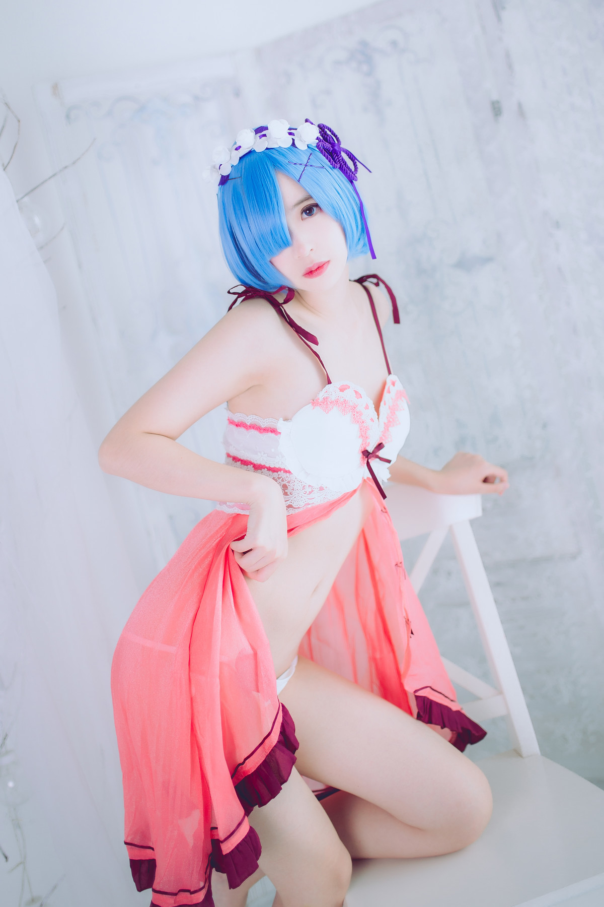 Cosplay 疯猫ss 蕾姆 12