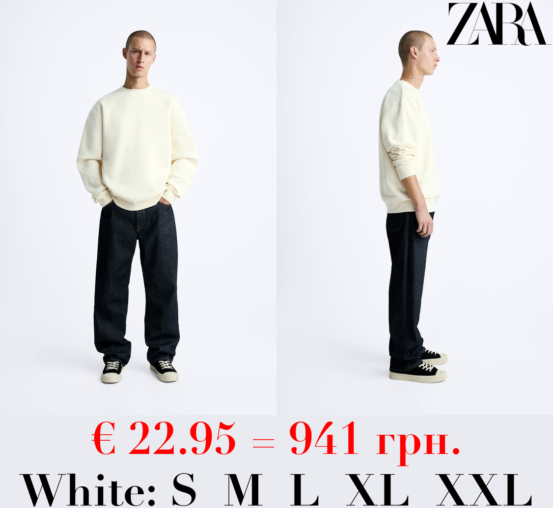 ROUND NECK SWEATSHIRT