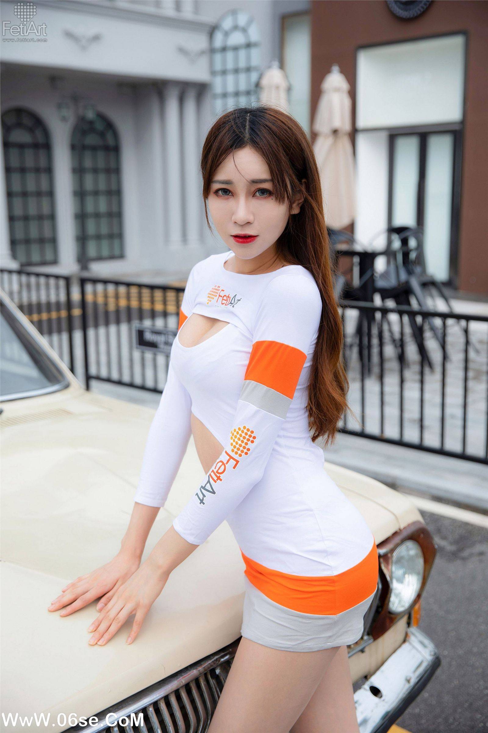 图片[16]-[FetiArt尚物集] NO.00043 Racing Beauty MODEL-Tracy-六色网