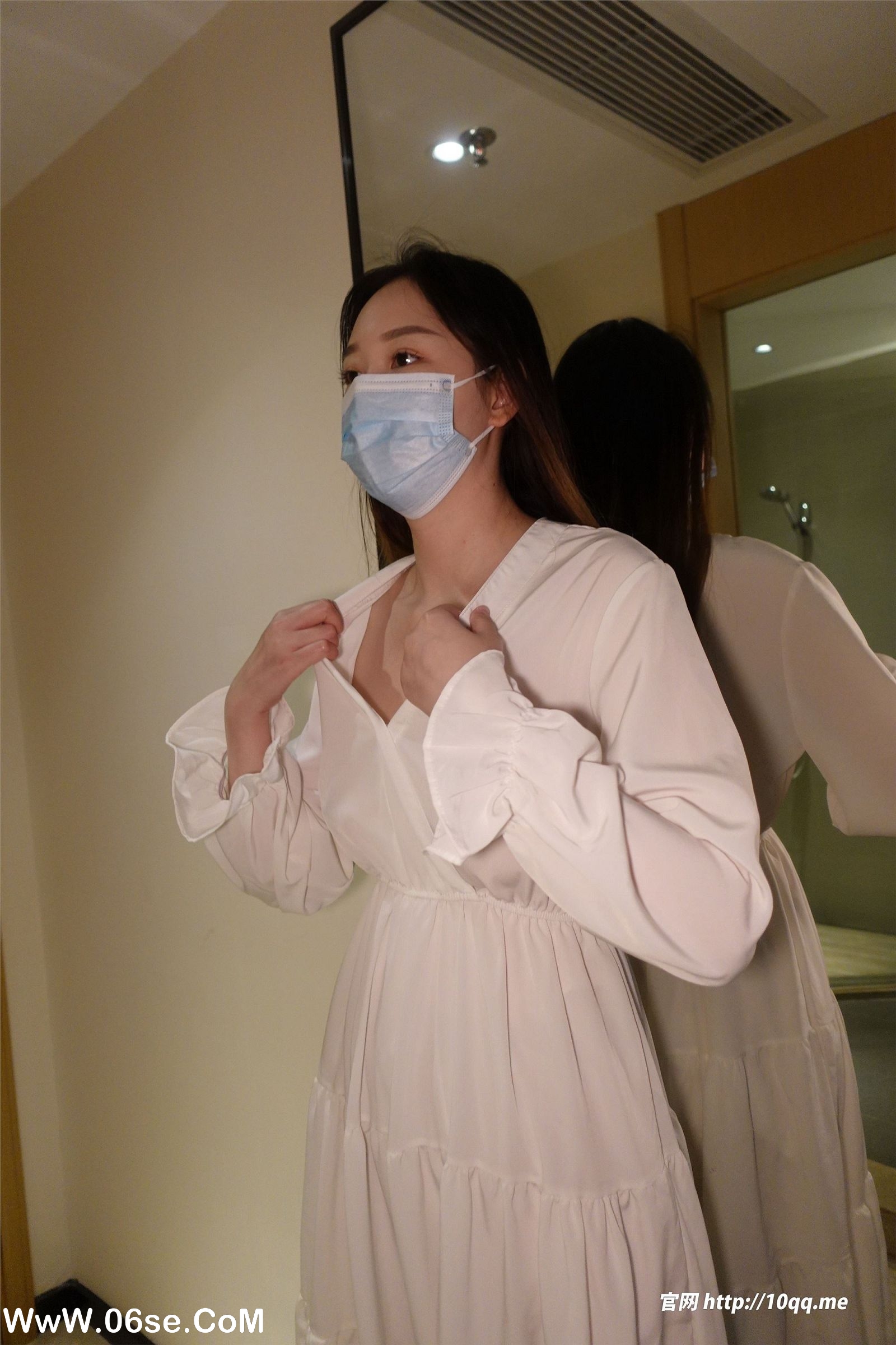 图片[9]-[ROSI写真]口罩系列 2022.10.25 NO.2326-六色网
