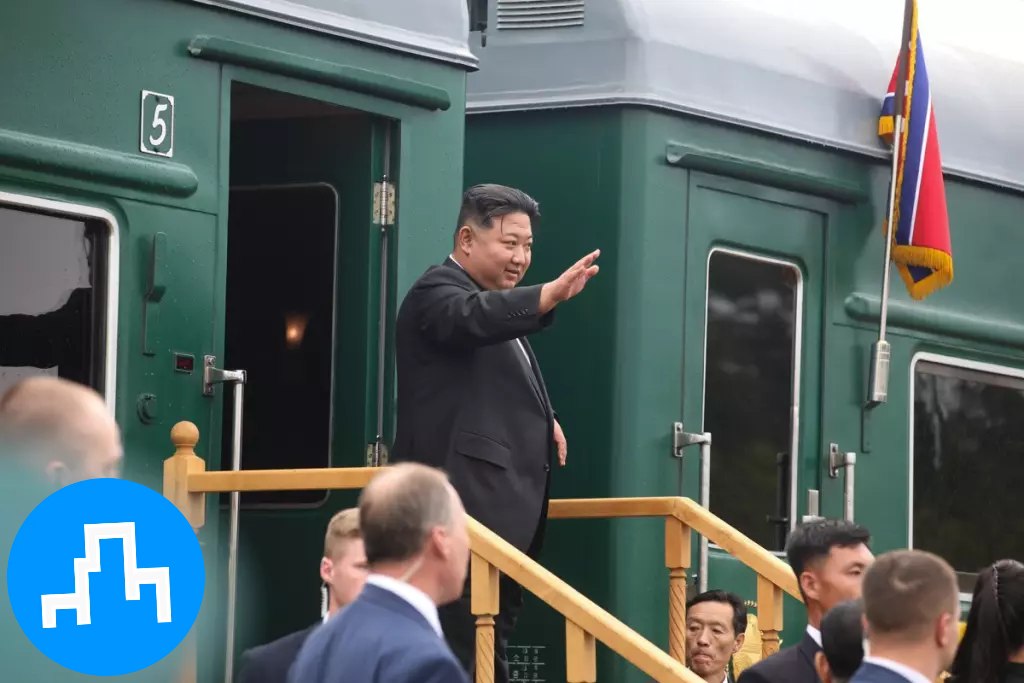 Ж/Д поезд между Приморским краем и Северной Кореей