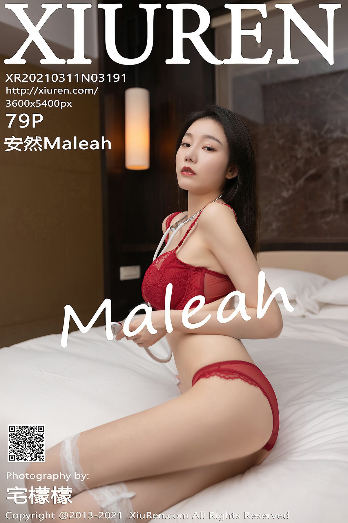 [XiuRen秀人网] 2021.03.11 No.3191 安然Maleah 1