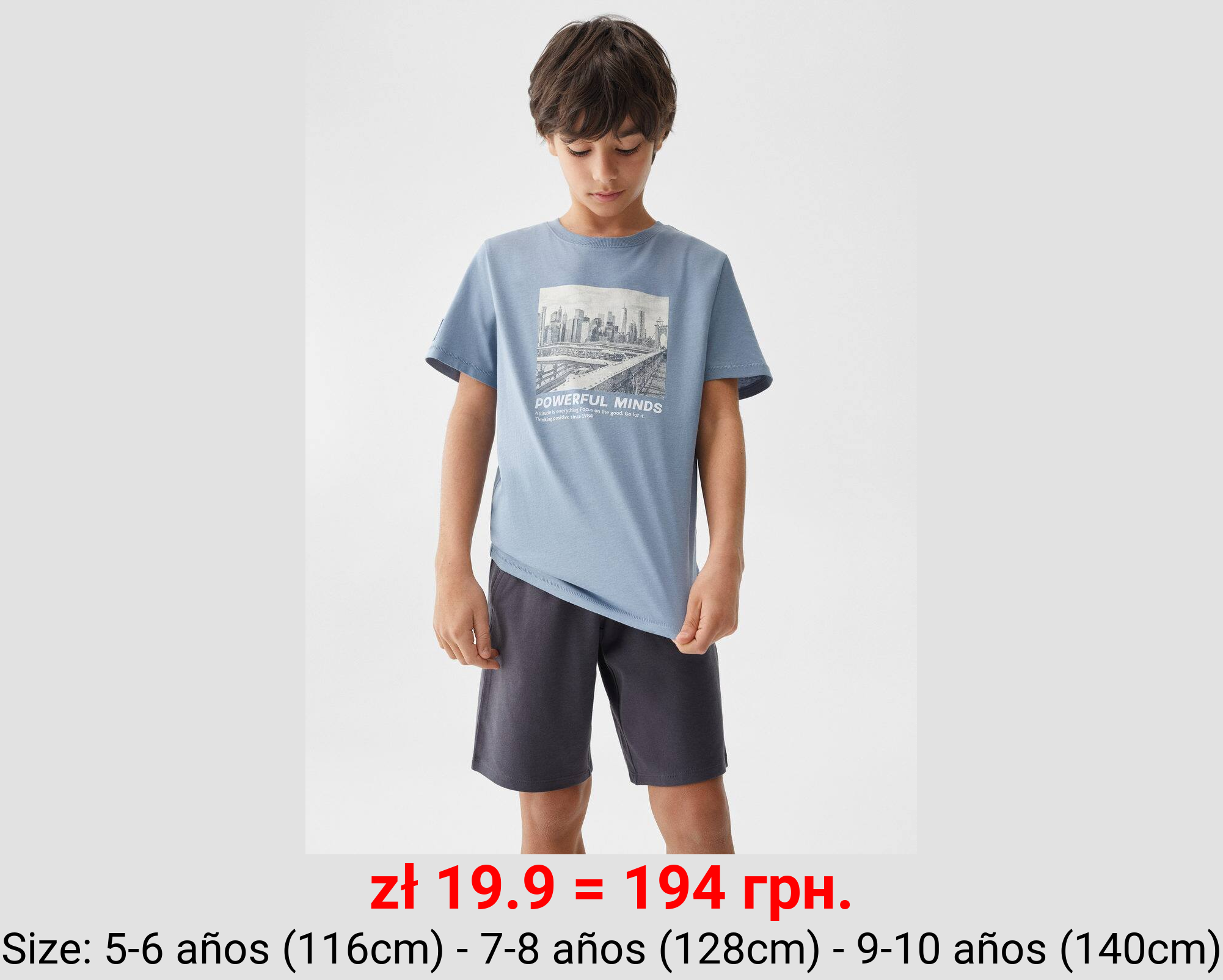 Camiseta algodón estampado