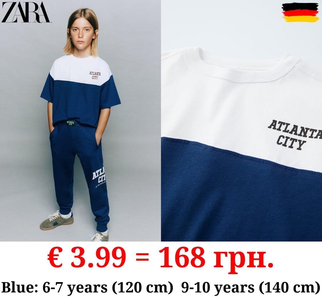 COLOUR BLOCK T-SHIRT