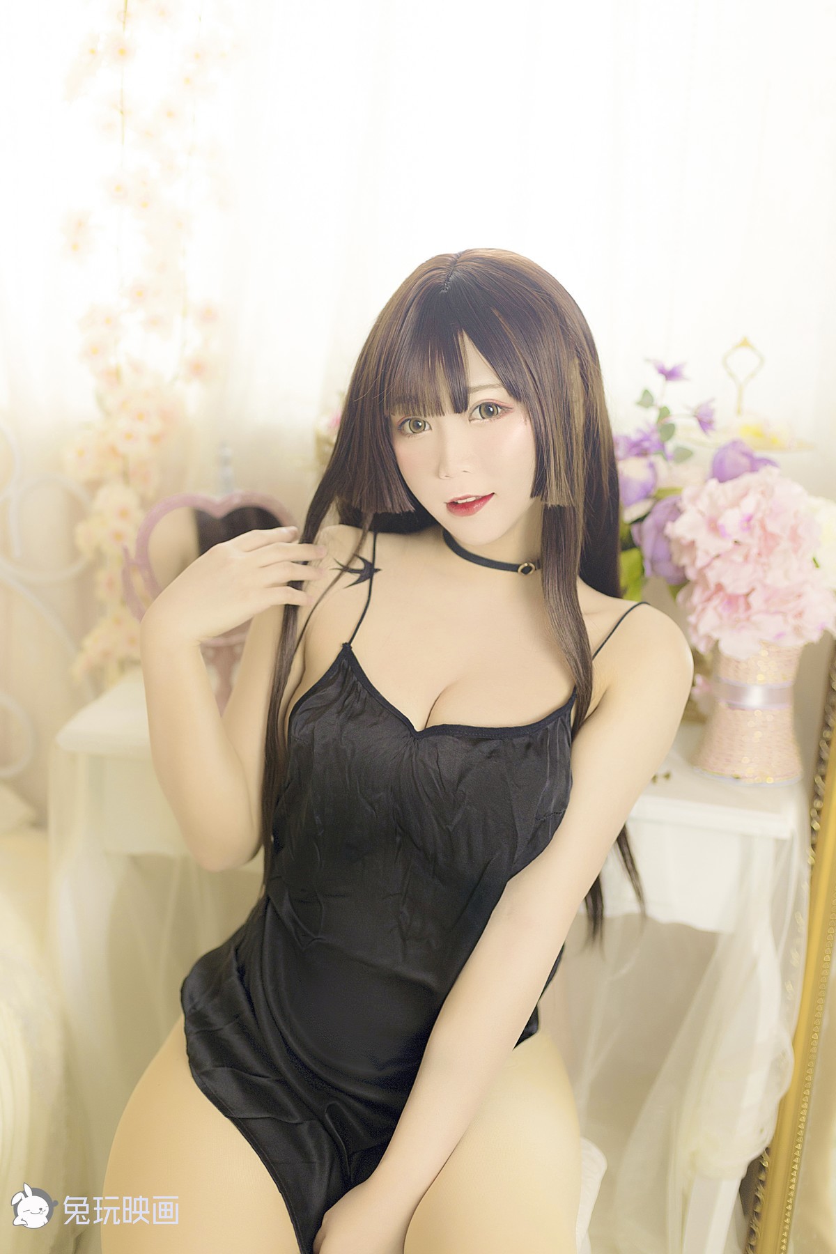 Cosplay 兔玩映画 黑睡衣 2